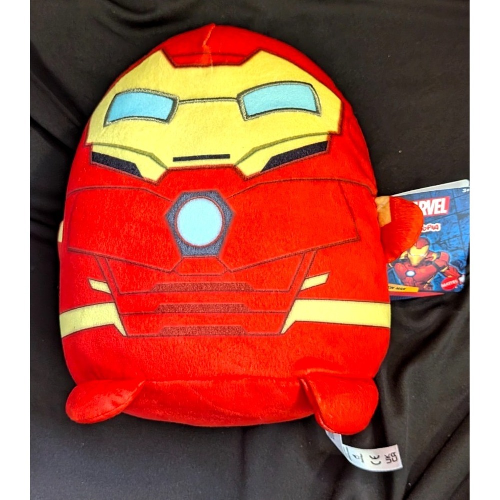 Marvel Cuutopia‎ 8" Iron Man Red & Yellow Soft Plushie